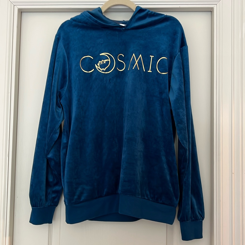 Nwt Pusheen Dark Blue Cosmic Hoodie Size M